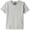 Tommy Hilfiger T-Shirt Garçon Manches Courtes Encolure Ronde, Gris (Grey Heather), 9 Mois