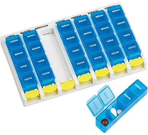 Pilulier semainier 4 prises