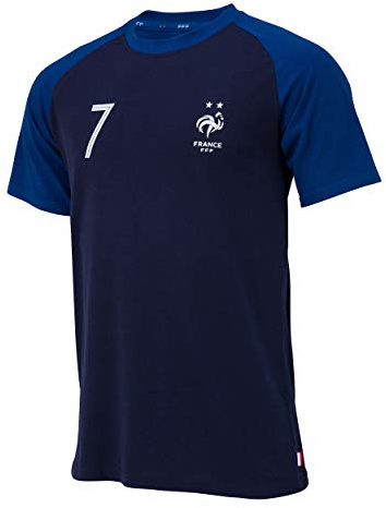 Equipe de FRANCE de football T-Shirt FFF - Antoine Griezmann - Collection Officielle Taille Homme