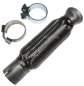 HJS 91 11 1569 Reparaturrohr Mittelschalldämpfer Vorne 68,5mm Edelstahl