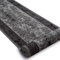 rugsx Modernen Preiswert Antirutsch Läufer STARK Teppichläufer für Küche, Flur, Korridor, Flurläufer für Wohnzimmer, Schlafzimmer, solide, grau 80x400 cm
