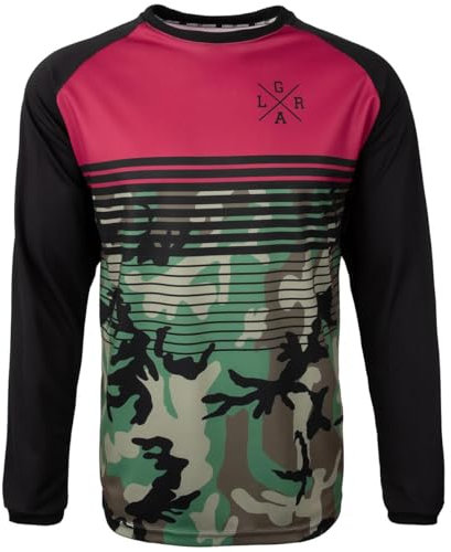 Loose Riders MTB-Jersey Langarm Basic Rot Gr. L