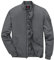 donhobo Herrenjacke Winddichte Bomberjacke Übergangsjacke Freizeitjacke Herbst Winter Warm Gepolsterte Mäntel Jacken Dunkelgrau L