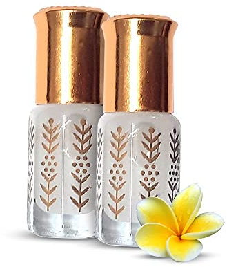 Lot de 2 Musc Tahara Aromatisé Monoï Ajmal As Safar® Musc Blanc intime 3ml