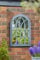 Large Grey Arched Window Gothic Style Wall Mirror For your Home Or Garden