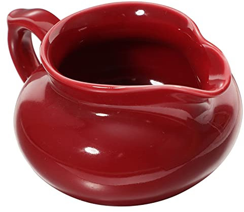 DOITOOL Milchkanne Spender Für Milchkännchen Mini-tauchschale Saucen-saucenkrug Sauciere Mit Milch Terrarium-dekor Schaumkrug Soßenkrug Latte Kanne Glasspender Soßenschüssel Keramik Kaffee
