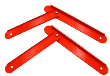 Kikeep Folding Step Ladder Hinge Attachment 1 Pair Stepladders Tie Rod Replacement Kit Aluminum Step Ladder Hinge Replacement Kit Herringbone Ladder Tie Rod Ladder Accessories 1 Pair (18.8)
