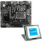 Mainboard Bundle | Intel Core i3-14100, 4X 3500 MHz, MSI H610M-E D5, 1x M.2 Port, PCIe 4.0 x16, USB 3.2 Gen1 | Tuning Kit | CSL PC Aufrüstkit