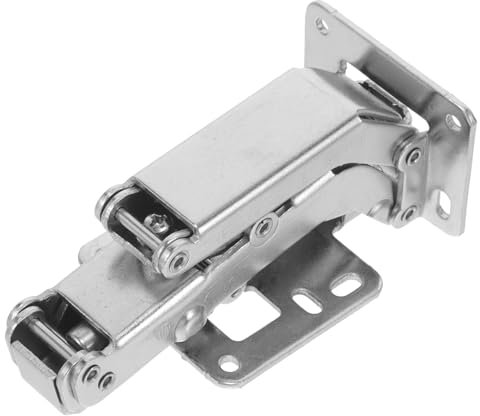 Angoily Schrankscharnier 170° Innentürscharnier Schweres Scharnier Ohne Bohren Für Dicke Türen Mit Schrauben Geräuschloser Türscharniereinsatz Für Küchenschrank Möbel