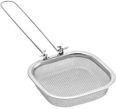 ARFUKA Stainless Steel Fine Mesh Cocktail Strainer with Foldable Handle Multipurpose Sieve for Tea, Coffee, Juicing & Kitchen Use