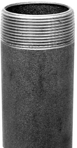 Home Invasion - Tube 2 - 50x60mm acier noir - 15cm (150mm) - Fileté