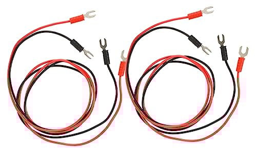 JOINPAYA Phonograph Turntable Cable Kit 4pcs Record Player Earth Cable Magnetic Turntables Accessory