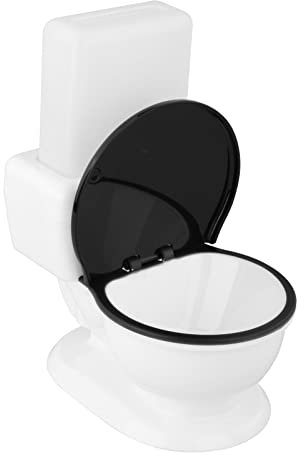 Wasserspender für Hunde und Katzen, abnehmbar, 650 ml, lustiger Toiletten-Trinkspender