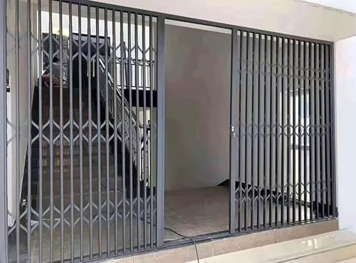 Inferriate per Finestre Alta Sicurezza Parapetto per Finestre, Dispositivi Antieffrazione Personalizzati, Telescopico Animali Domestici Bambini Gatti Cani Appartamenti di Sicurezza Grata di Sicurezza