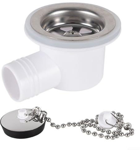 Acero inoxidable construcción fregadero desagüe agujero ángulo ajuste ideal para caravanas, para vehículos recreativos y uso marino