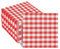 BENECREAT 140 serviette Jetable à Carreaux Rouges Serviette à Carreaux en Vrac Serviettes de Fête Jetables pour Dîner Pique Nique Barbecue Noël Nouvel An Anniversaire Mariage