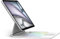 SENGBIRCH Magic Keyboard for iPad Air 13 pollici M3 2025/M2 2024 - Tastiera tedesca QWERTZ Layout con custodia, retroilluminazione multi-trackpad tastiera per iPad Pro 12.9 6./5./4./3, bianco