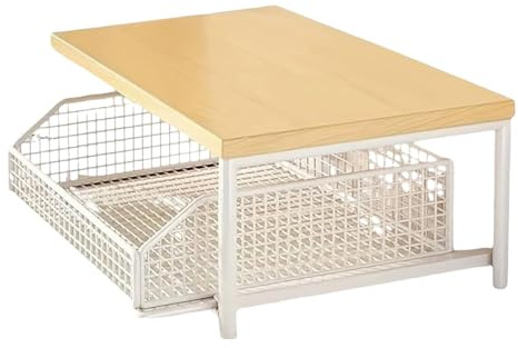 Zopoee Estante De Almacenamiento Para La Cocina - Soporte Organizador Vertical De 2 Niveles - Estantes de Almacenamiento Vertical - para Cocina Baño Ducha Oficina y Hogar