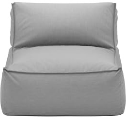 blomus Lounger Chair -Stay- | Farbe Stone | Aus Kunstfaser und Kunststoff; Wasserabweisend und alltagstauglich; Robust und stabil im Alltag; Maße 93 x 73 x 63 cm
