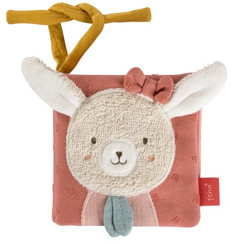 Fehn Stoffbuch Hase – Fühlbuch mit Tier-Motiven zum Greifen