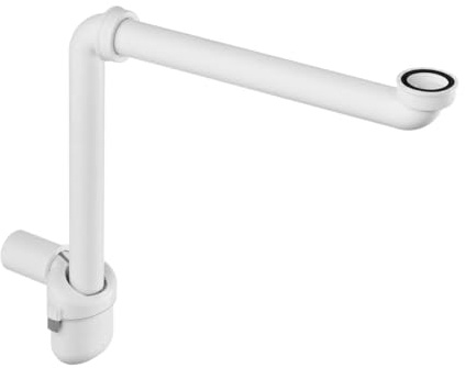 Viega Möbelraumsparsiphon - Geruchverschluss 5634.15 G1 1/4 x DN32/40, Kunststoff weiß