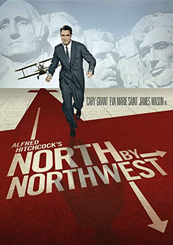 Poster affiche North by Northwest Alfred Hitchcocks Weinlese-Film