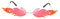 STOBOK Partybrille Flamme Sonnenbrille Rahmenlos Neuheit Brille Rot Foto Prop Mode Party Spielzeug Kinder Erwaschener Frauen Damen Kostüm Zubehör Foto Requisiten