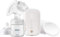 Philips Avent Single Premium Electric Breast Pump for Quicker and Personalised Milk Expression, Rechargeable Battery, Timer Display, SCF396/11