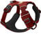 RUFFWEAR Front Range Hundegeschirr mit Brustring, Reflektierendes Gepolstertes Anti-Zieh-Geschirr, Red Clay, L/XL