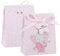 50pz Scatoline Bomboniere Battesimo Bambina Nascita Portaconfetti con Bigliettini Nastro Scatole Elefante Rosa Carta Regalo Decorazione Confetti per Festa Battesimo Nascita Compleanno