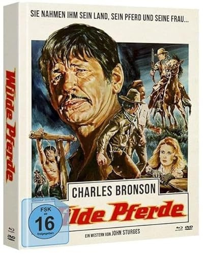 Wilde Pferde (Charles Bronson) (Mediabook C, 2 Blu-rays+DVD)