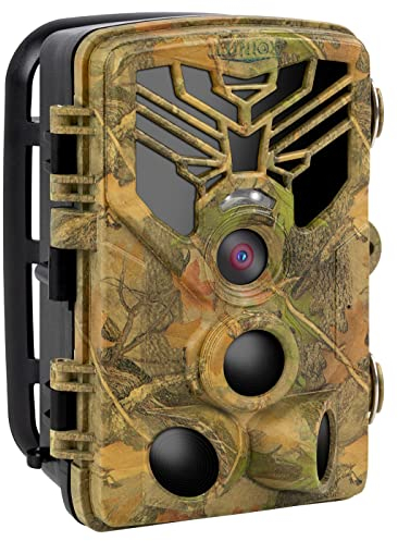 LUNIOX Wildkamera VC24 Basic, Fotofalle 24MP + HD Video, inkl. 16GB SD Karte + Netzadapter