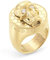 Philipp Plein Herren Ring Edelstahl IP Gold 3D Skull PJ8AA26R, Ringgröße:60 (19.1 mm Ø)