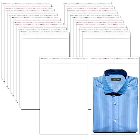 100 Stück Klare Selbstklebende Zellophan Taschen 30x46cm Versiegelbare Cellophantaschen Beutel 50µm Plastiktüte Zellophanbeutel für Kleidung T-Shirt Hosen Handwerk A3 A4(6 Größen zur Auswahl)