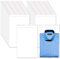 100 Stück Klare Selbstklebende Zellophan Taschen 30x46cm Versiegelbare Cellophantaschen Beutel 50µm Plastiktüte Zellophanbeutel für Kleidung T-Shirt Hosen Handwerk A3 A4(6 Größen zur Auswahl)