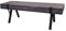 Mendler TV-Rack HWC-L54, Fernsehtisch Lowboard TV-Tisch, Metall 42x120x40cm - Marmor-Optik grau