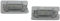 LH001-2 - Fehlerfrei Kennzeichenbeleuchtung Geeignet für Caddy Golf 5, 6, 7 Variant Jetta Passat