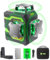 LasGoo LG-3DM Livella laser verde, laser a linea 3x360° autolivellante per edilizia e appendimento quadri, batteria integrata da 5200 mAh, cavo Type-C, supporto rotante magnetico incluso