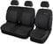 MOTOS Personalisierte sitzbezüge auto für Renault Master II 1997-2010 Perfekt angepasste Autositzbezüge mit aktivem Airbag-System, dreilagigem Material und makelloser Oberfläche, die ideale Sitzauflag