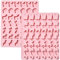 UR URLIFEHALL Lot de 2 moules en silicone pour animaux de compagnie pour bonbons, gâteaux, biscuits, chocolat, savon, bonbons durs, fondants, décorations de fête, gélatine, gelée, muffins, pâte à