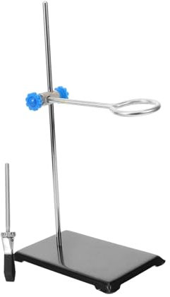 TOPPERFUN Laboratory Metal Rack Robuster Chemie-stand Mit Klammer Und Stabiler Basis Für Laborexperimente Sichere Unterstützung Von Glaswaren