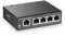 Binardat Switch industriale Gigabit a 5 porte, alimentazione di tipo C, mini dimensione, 10/100/1000 Mbps, splitter di rete Din Rail, -40 ~ 185°F IP40 senza ventole, non gestito, switch desktop
