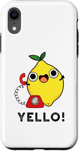 iPhone XR Yello Funny Lemon Pun Case