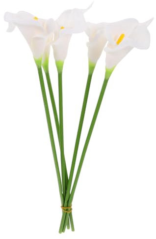 MAGICLULU Realistische Mini-Blumen 5 Stück Künstliche Lilie Für Heimdekoration Partysträuße Partyzubehör