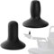 2 Pack Wheelchair Joystick Controller, Wheelchair Joystick Button Cap for Mobility Scooter Electric Wheelchair Accessories, Black
