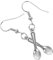 VERDANVERSE 1Pair Mini Spoon Earrings for Women Chic Dangle Jewelry Party Ear Pendants Unique Birthdays Celebrations Stylish Everyday Wear Cute Drop Earrings