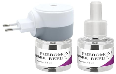 Pheromone Für Katzen Verdampfer Für Die Steckdose 2x48ml Lindert Stress Beruhigungsdiffusor Geschmacklos Flakon Diffuser Hilft Bei Stress Markieren Kratzen Andere Problematische Verhaltensweisen