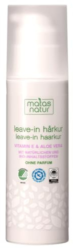 MATAS Natur Leave-In Haarkur Mit Bio-Aloe Vera und Vitamin E 150 ml