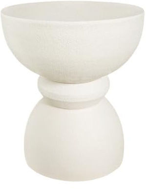 Rebecca Mobili Couchtisch, Beistelltisch, Weiß, MGO, Moderner - Maße HxBxT: 42,5 x 35 x 35 cm - Art. RE7277