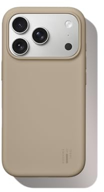 IDEAL OF SWEDEN Silicone Case MagSafe iPhone 17 Pro, Beige